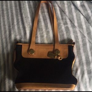 Dooney & Bourke leather tan bag